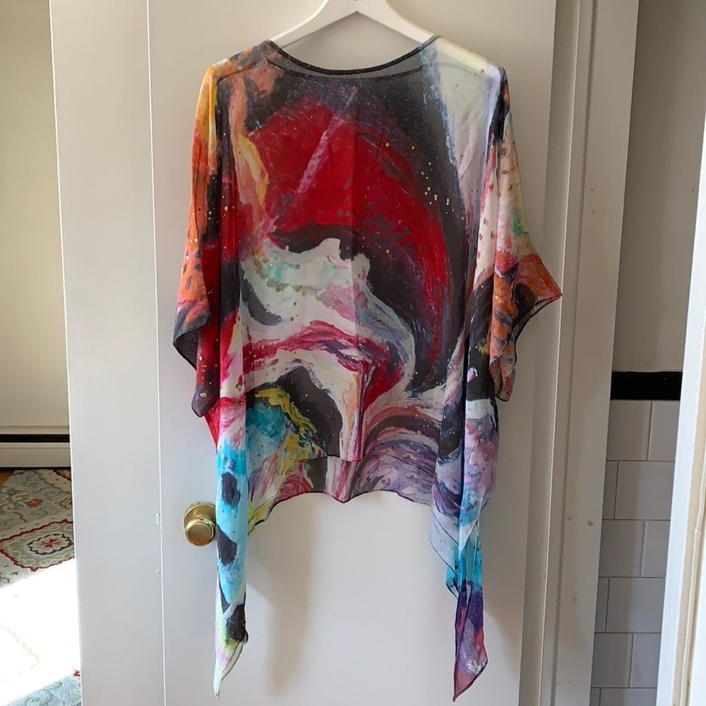 Hand-dyed 100% Silk Tunic